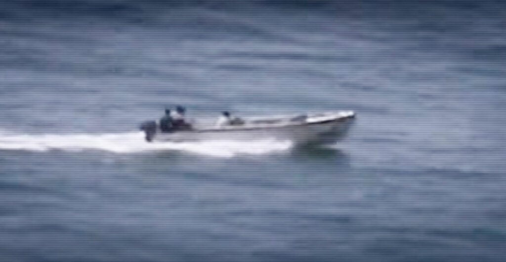 Ambrey Threat Circular: Increased Somali Piracy Activity – armed Somali pirates in skiffs approaching the hijacked tanker MT EUREKA in the Gulf of Aden during the 2026 piracy resurgence